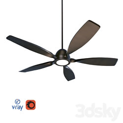 HOLT ceiling fan from Quorum USA. 