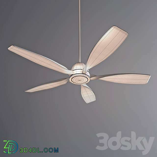 HOLT ceiling fan from Quorum USA.