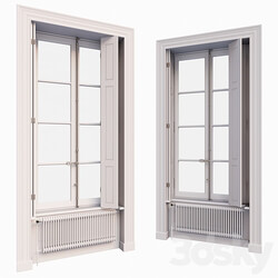 AVE Vintage French Window 