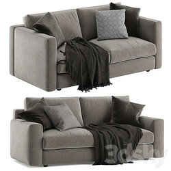 Poltrona Frau Massimosistema sofa 2 seats 