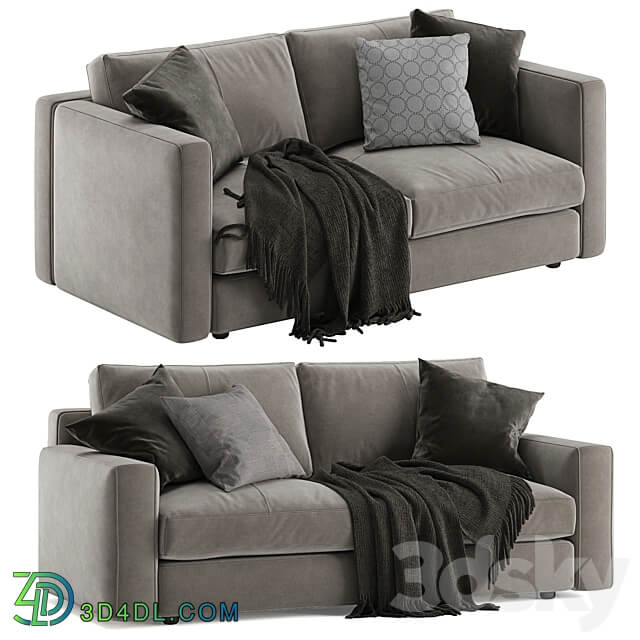 Poltrona Frau Massimosistema sofa 2 seats