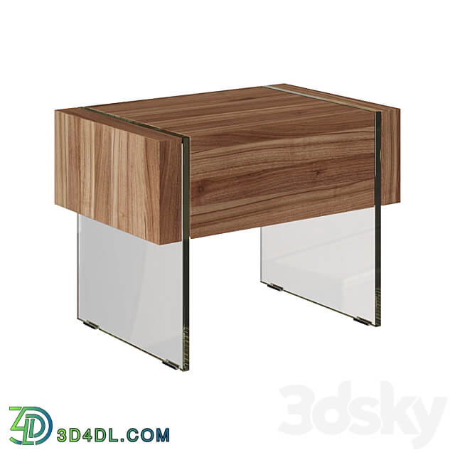 Bedside table CP1803 H NOGAL 072032 Sideboard Chest of drawer 3D Models
