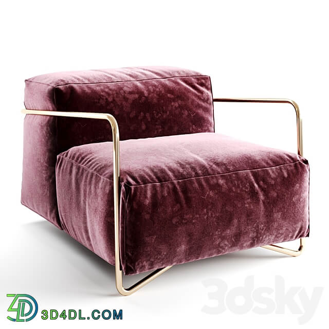 Armchair JE T ATTENDS Giopagani