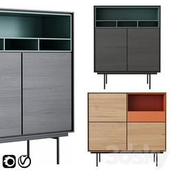 Sideboard Chest of drawer Aura High Sideboards by Treku 