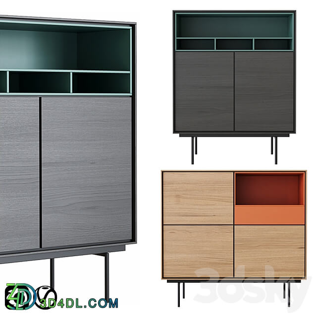 Sideboard Chest of drawer Aura High Sideboards by Treku