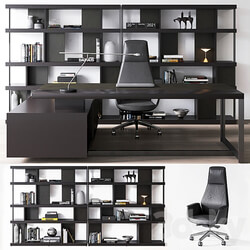 Poltrona Frau Jobs Office set 