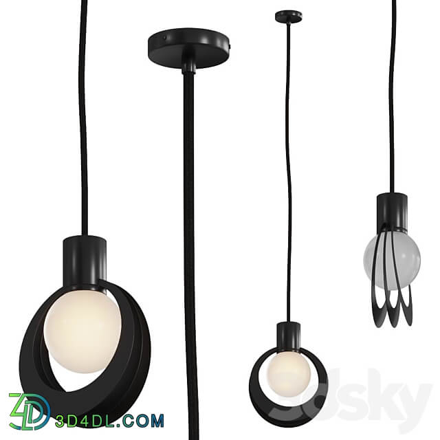 Pendant light Woud Lunar pendant lamp