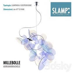 SLAMP MILLE BOLLE Pendant light 3D Models 