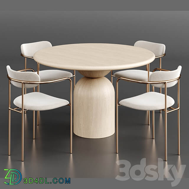 Table Chair Dinning set 9