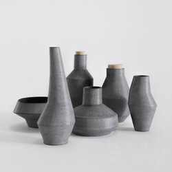 Vases set 002 