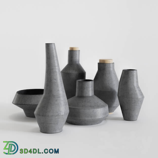 Vases set 002