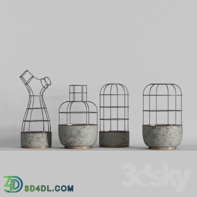 Vases set 002