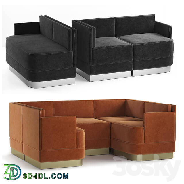 Restaurant sofa modules