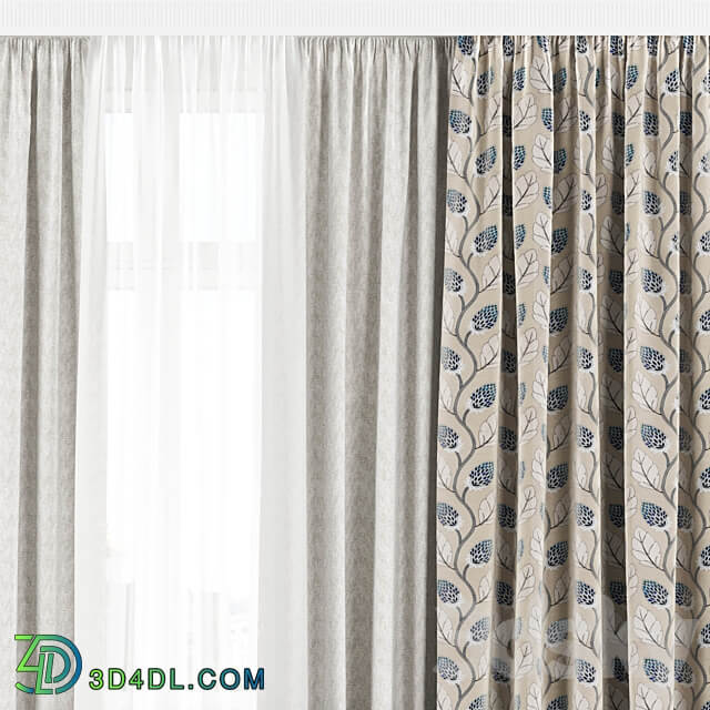 Curtains with window 182C