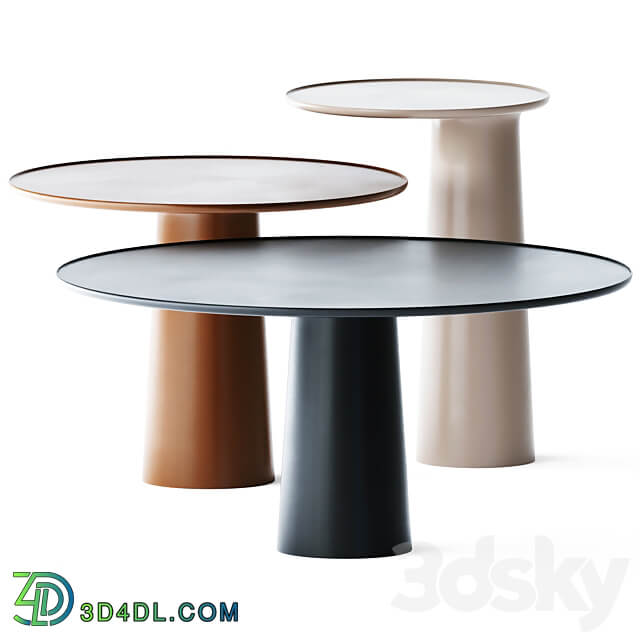 Metal Round Coffee Tables Colorado by Roche Bobois