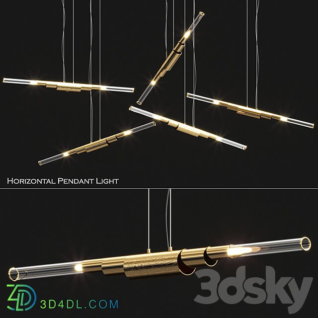 Pendant light Horizontal pendant light