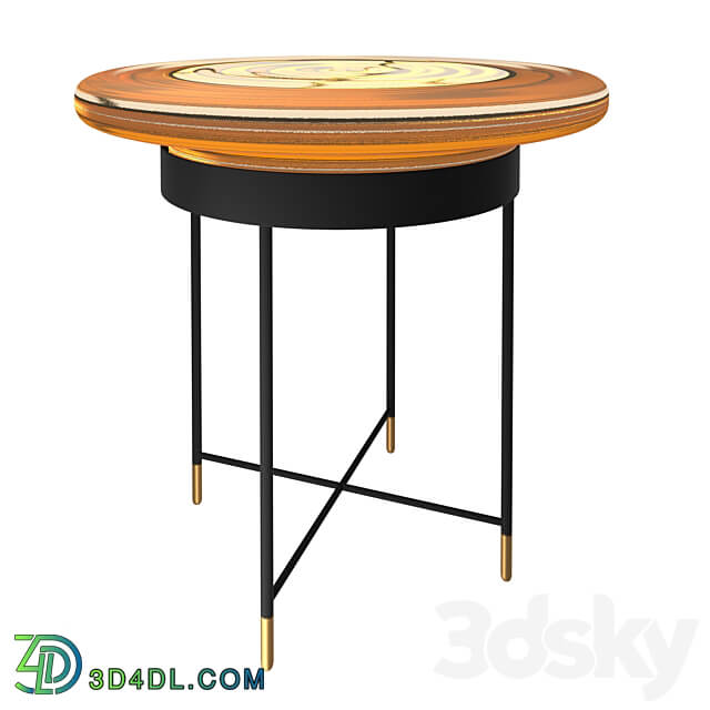 Roche Bobois Bilboquet Pedestal Table