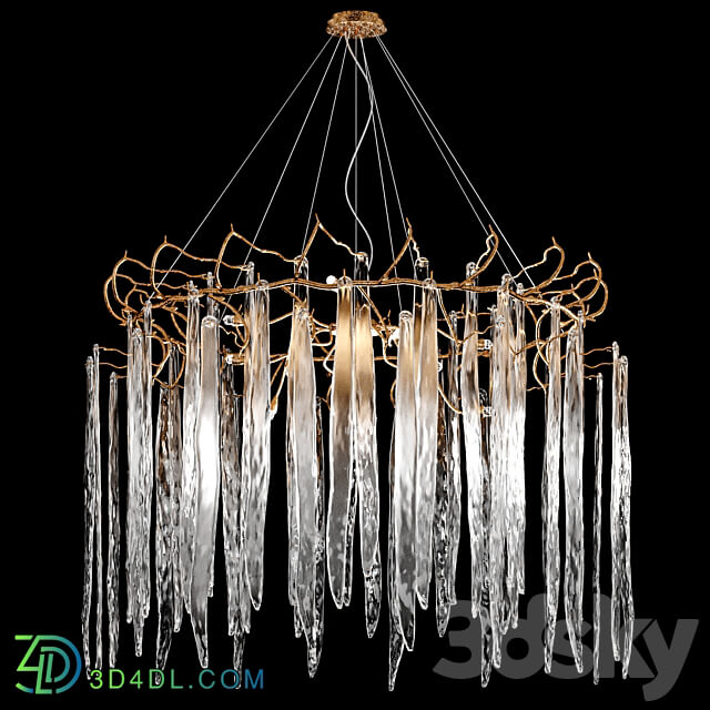 Pendant light Serip waterfall chandelier