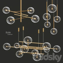 Pendant light Gallotti Radice Bolle Collection 