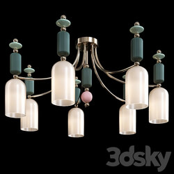 Ceiling lamp Chandelier ceiling Odeon Light 4861 7C CANDY 