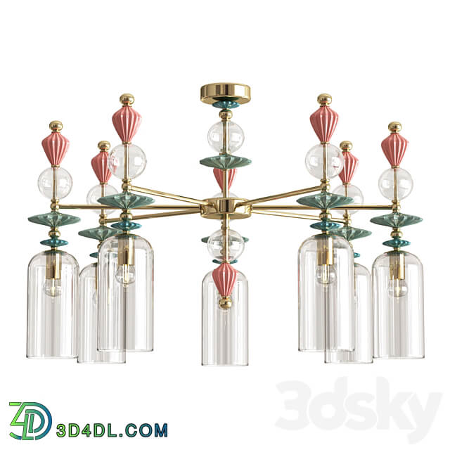 Ceiling lamp Odeon Light Bizet 4855 7C 1B 1A