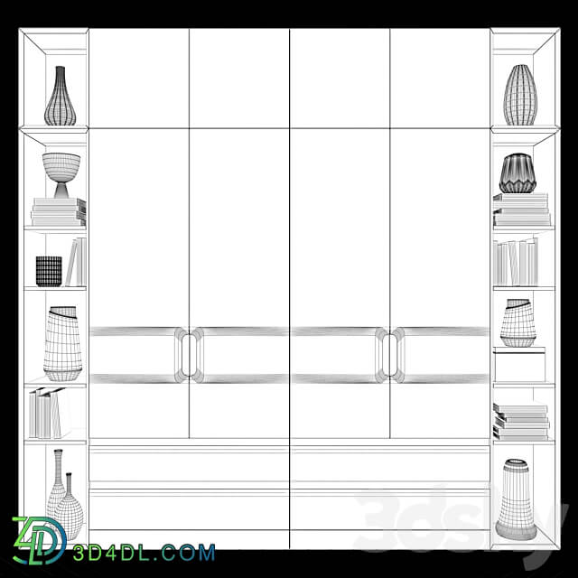 Wardrobe Display cabinets Contemporary wardrobe 11