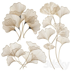 Other decorative objects Ginkgo wall decor 2 