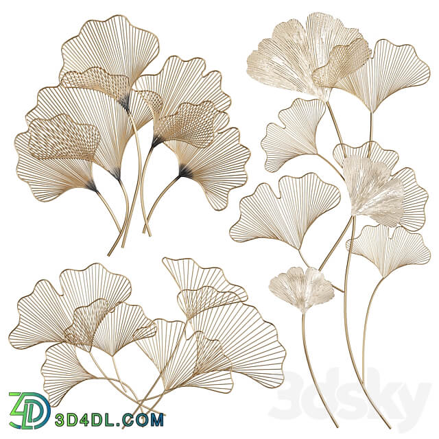 Other decorative objects Ginkgo wall decor 2