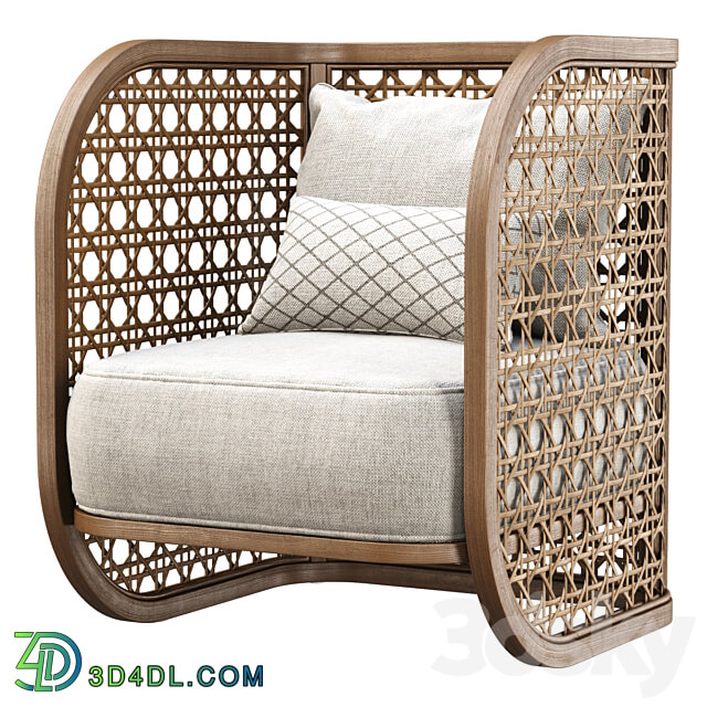 Rimma rattan restaurant chair Rattan dining chair