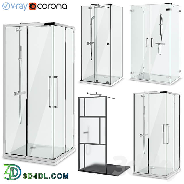 Showers Radaway West One Bathrooms and Ideal set 125