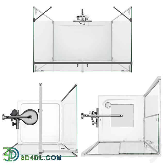 Showers Radaway West One Bathrooms and Ideal set 125