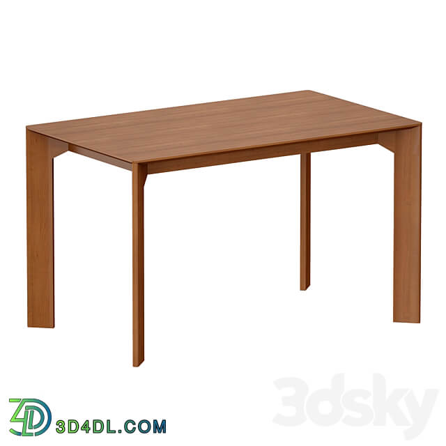 Ivy 50 Dining Table Crate and Barrel 3D Models