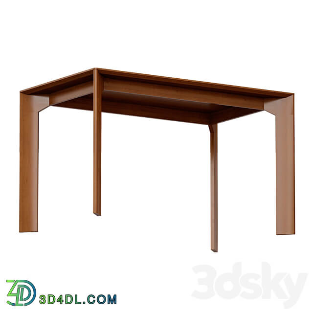 Ivy 50 Dining Table Crate and Barrel 3D Models