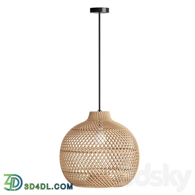 Pendant light Kanawa lampshade