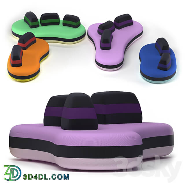 Bombom sofa by Roche Bobois