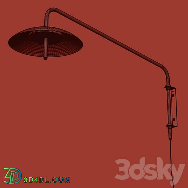 Lightology SIGNAL SWING ARM WALL LIGHT By Souda