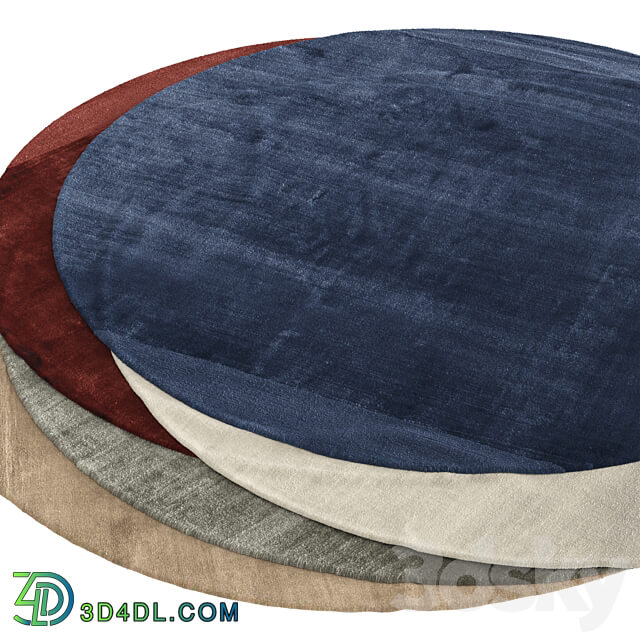 Molteni C Hem Rug Round 3D Models