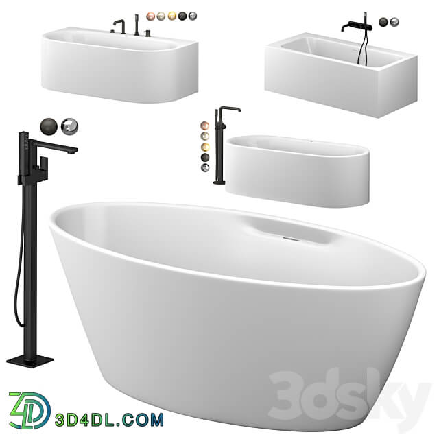 Cezares and Grohe bath set