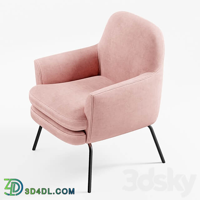 Chloe Velvet Arm Chair