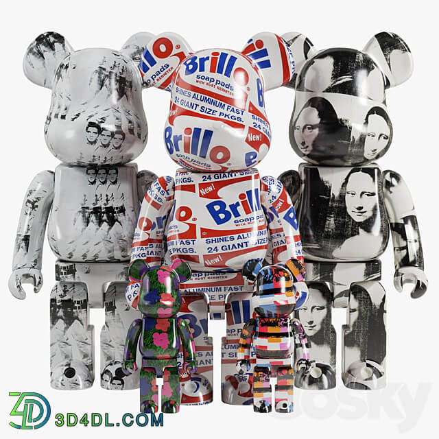 Bearbrick Andy Warhol