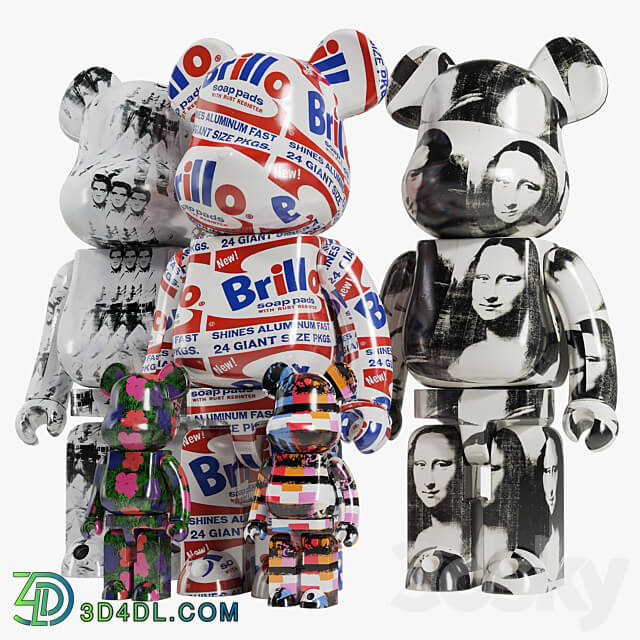 Bearbrick Andy Warhol