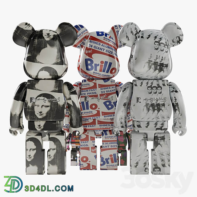 Bearbrick Andy Warhol