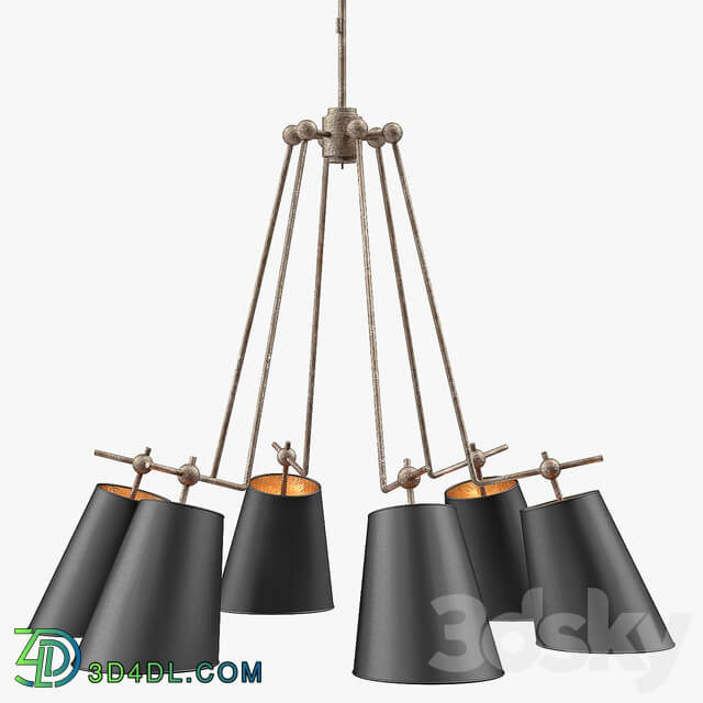 Paolo Moschino Abbey Chandelier Pendant light 3D Models