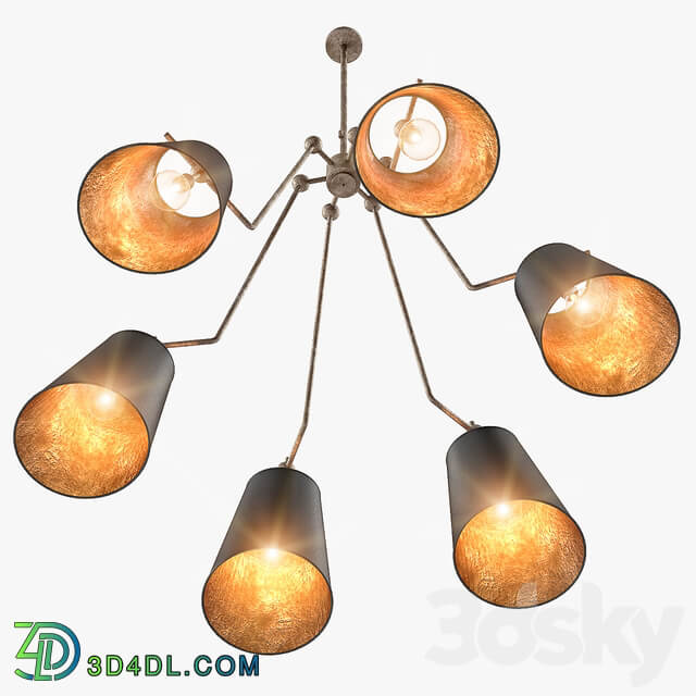 Paolo Moschino Abbey Chandelier Pendant light 3D Models