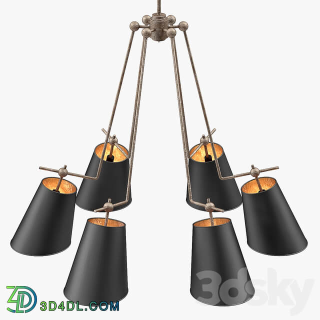 Paolo Moschino Abbey Chandelier Pendant light 3D Models