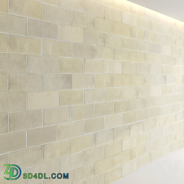 Stone Block wall set 02