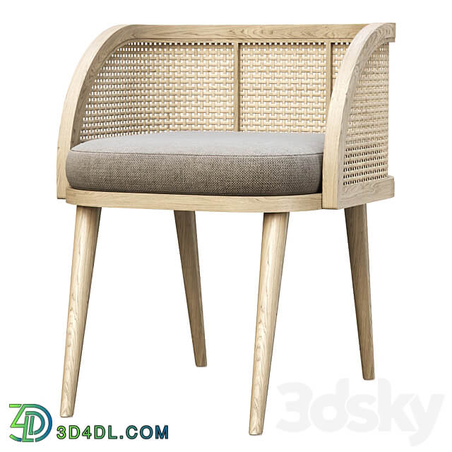 Rimma rattan dining chair DR77 Rattan dining chair