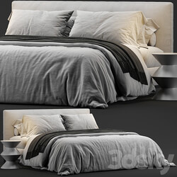 Bed Minotti Andersen Quilt Bed 