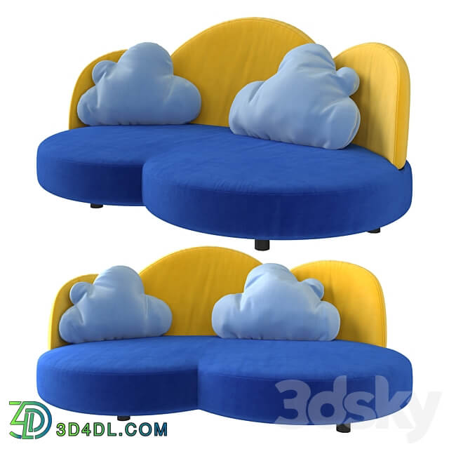 Miscellaneous Sofa in the nursery Cloud from Haba art.2924 