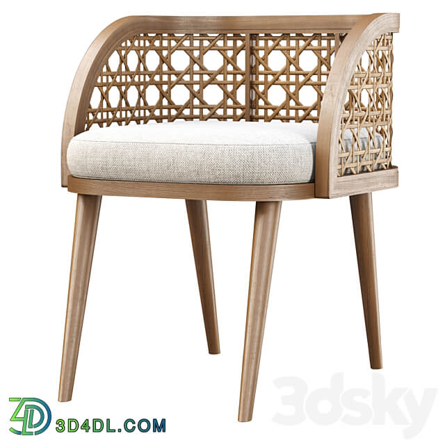 Rimma rattan dining chair DS66 Dining chair